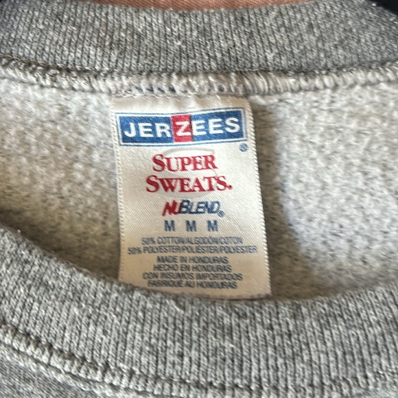 Custom Grey Crewneck Sweater – Men’s Medium - Picture 4 of 6